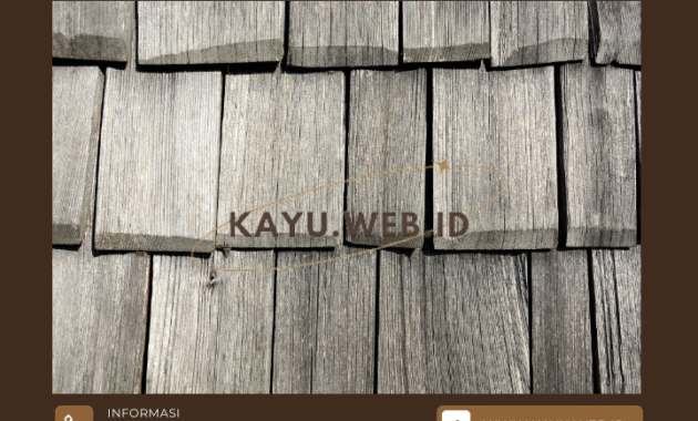 Jual Kayu Harga Terbaik Kayu Jakarta di Situs Kayu.web.id